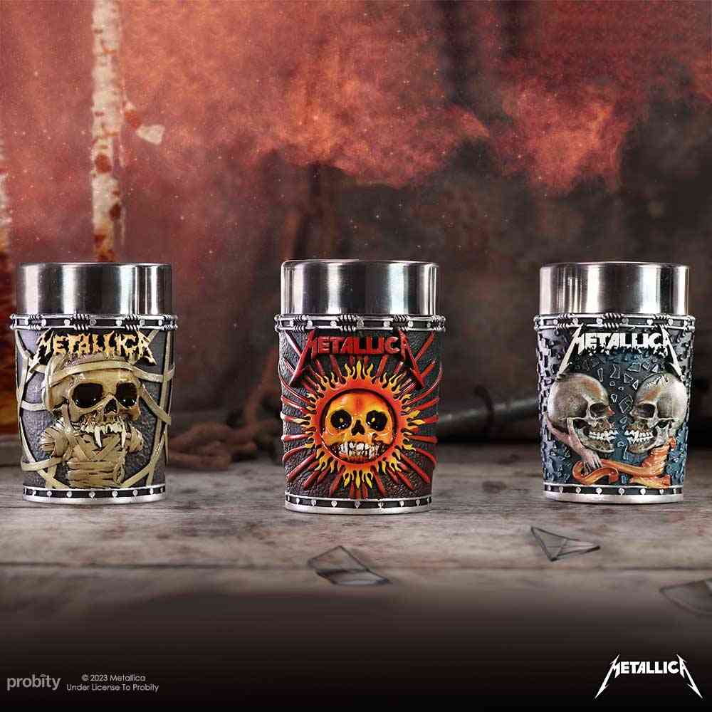 Nemesis Now Metallica - set 8.5cm Shot glass - Multicolours